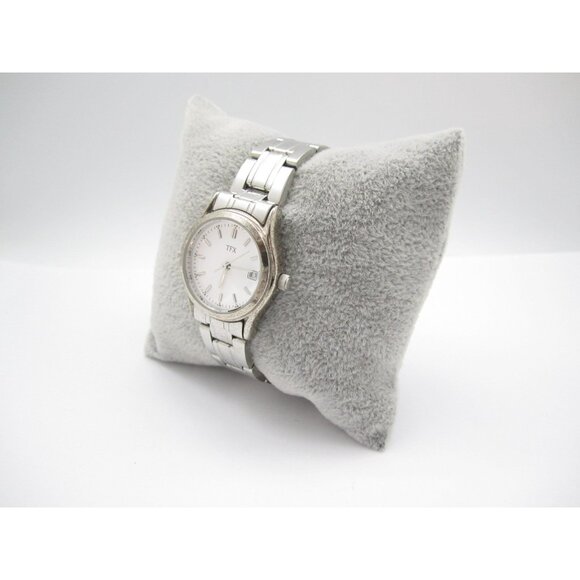 Women TFX by Bulova Quartz WR Analog 26mm Round Watch (H870) "New Battery" - Picture 4 of 10